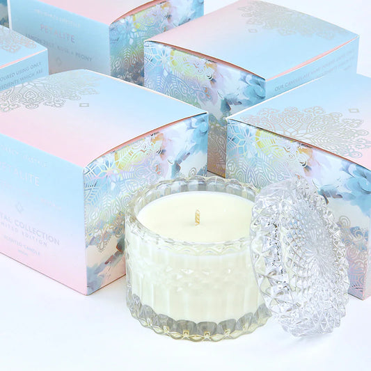 CANDLE PETALITE - LEMON ZEST, ROSE + PEONY